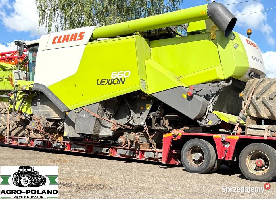 KOMBAJN ZBOŻOWY CLAAS LEXION 660 2013 2280 H Kudowa-Zdrój