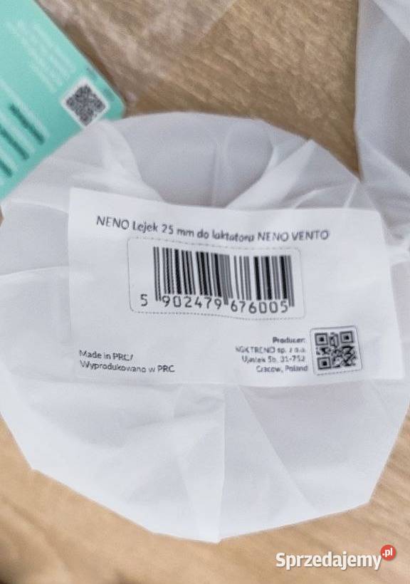 Neno Vento Twin podwójny laktator bezprzewodowy warmińsko-mazurskie Olsztyn sprzedam