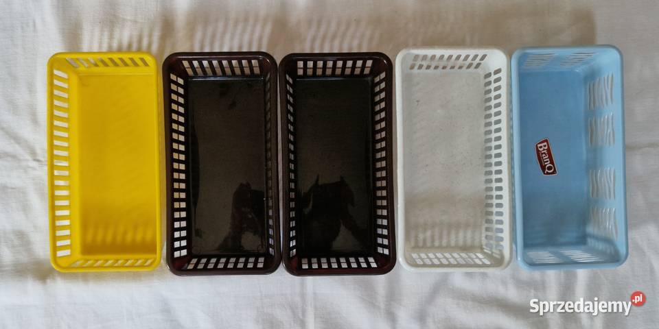 Koszyki plastykowe 5 4 kolory Warszawa