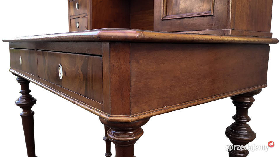 BIURKO Z PRAKTYCZNĄ NADSTAWKĄ XIX W Szczecin