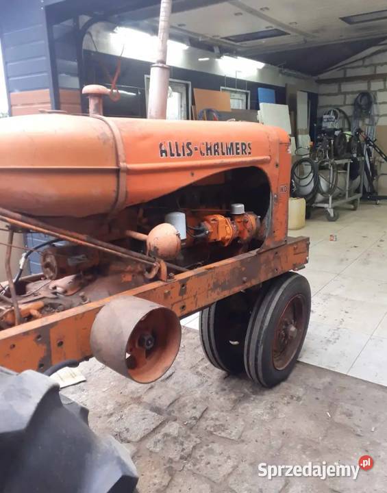 Zabytkowy ALLIS CHALMERS WD40 benzyna Gniewkowo