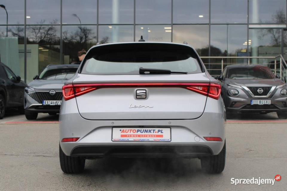 SEAT Leon 2022r LED Carplay Kamera Tempomat FV23 Kraków