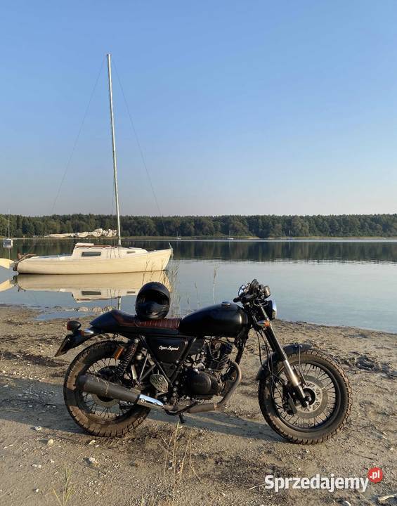 ROMET OGAR LEGEND 150cc sprzedam 6 przebiegu Rok produkcji 2017 wielkopolskie Kleczew