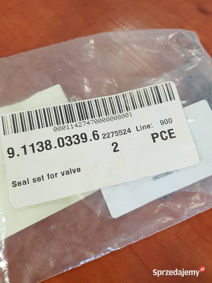 9113803396	Seal set for valve LELY ASTRONAUT lubuskie Sulechów