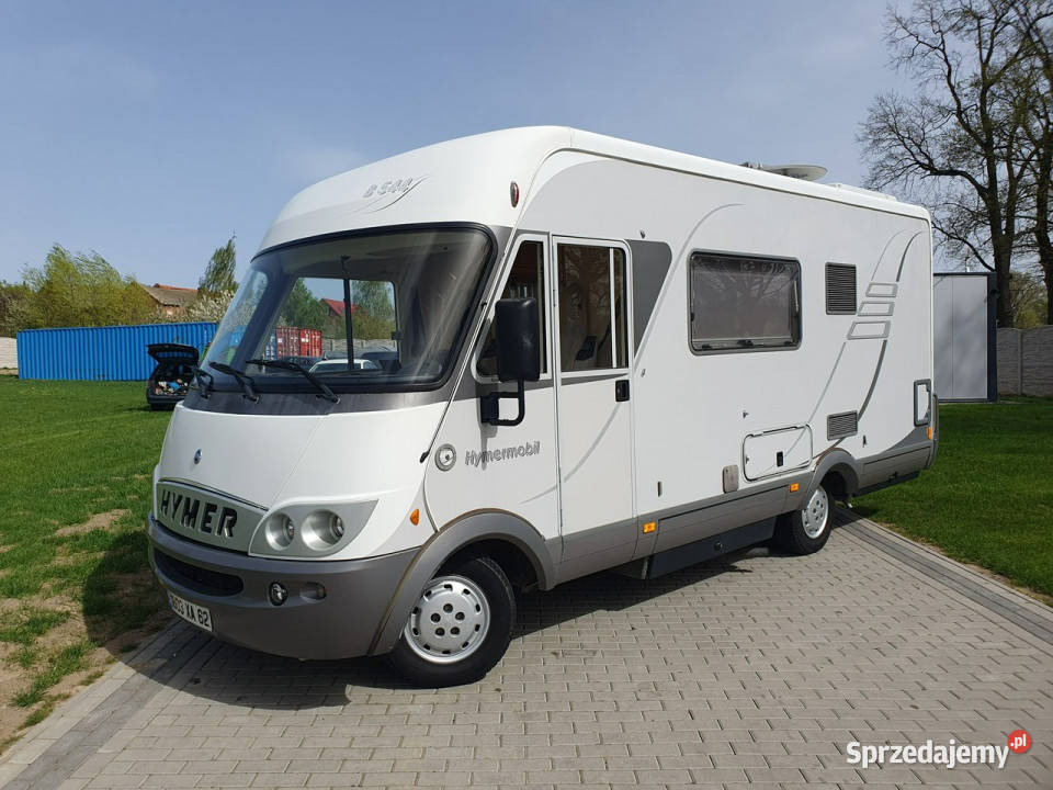 samochody kempingowe Hymer Hymermobil B544 Super Rok produkcji 2006 Strobice
