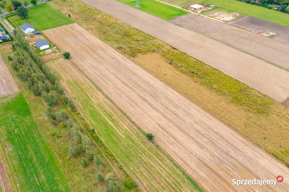 Spokojna działka 1400 m Skotniki Media WZ budowlana Sprzedaż