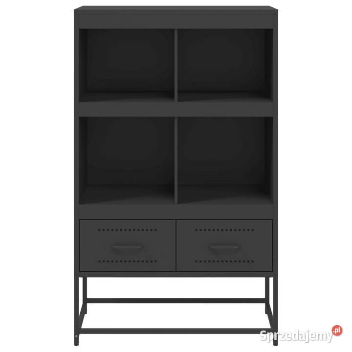 Szafka czarna 68x39x1115 stal WM846602 Warszawa