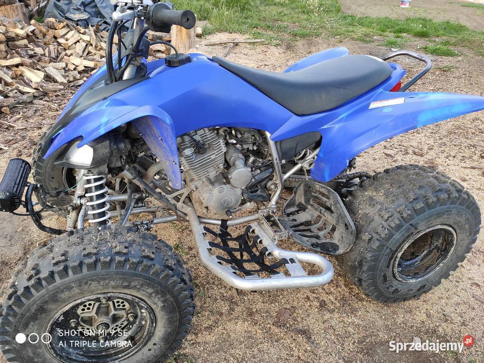 Quad Yamaha Raptor YFM 250 z papierami 2008r Lutkowo