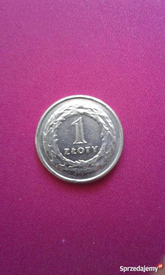 1 złoty 2013 r Destrukt z mennicy Numizmatyka Konin