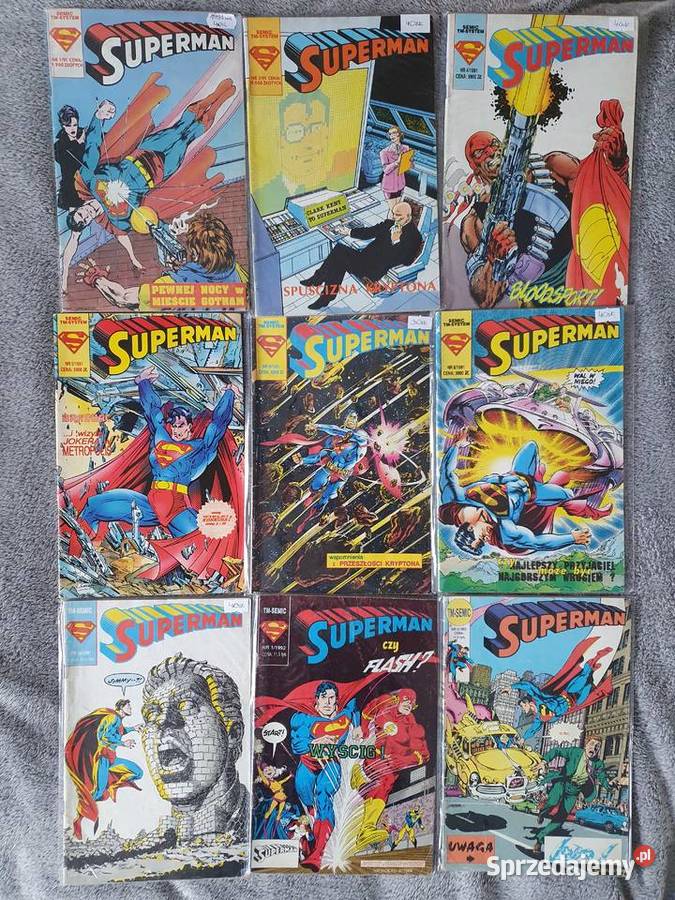 Superman wydawnictwo TmSemic zestaw 43 komiksów Gdynia