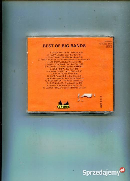 Best of Big Bands Płyta CD Szczecin