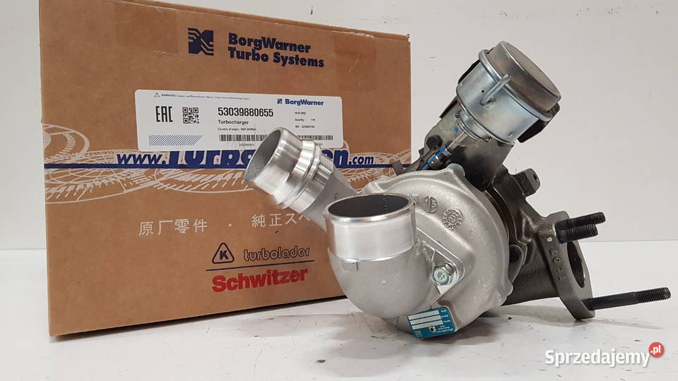 Turbosprężarka BorgWarner KKK 53039700655 Turbosprężarki mazowieckie