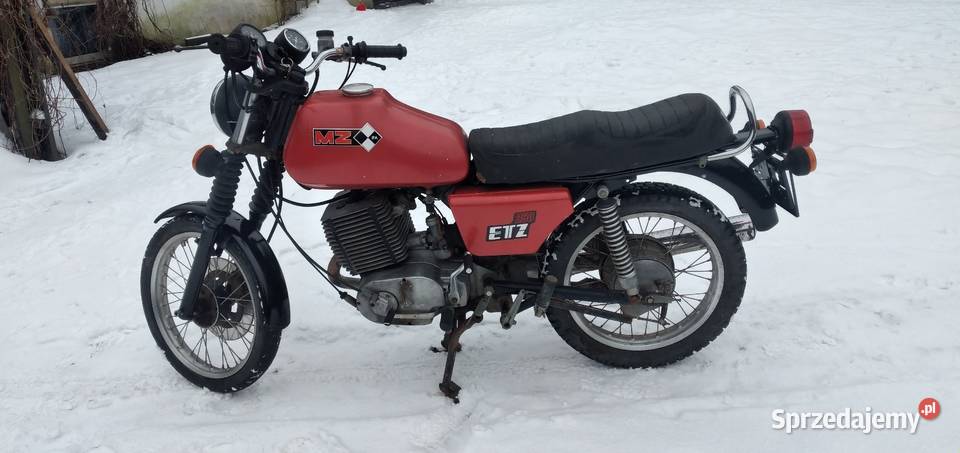 Mz etz 250 z 1985r sprowadzony na zabytek sprowadzony świętokrzyskie Skarżysko-Kamienna