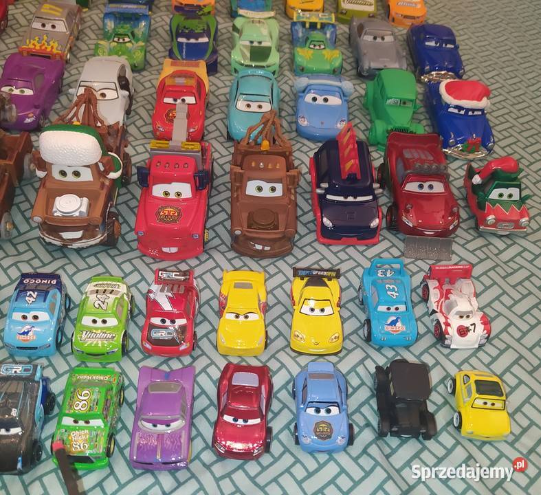 Disney Pixar Cars Auta 66 sztuki Gdańsk