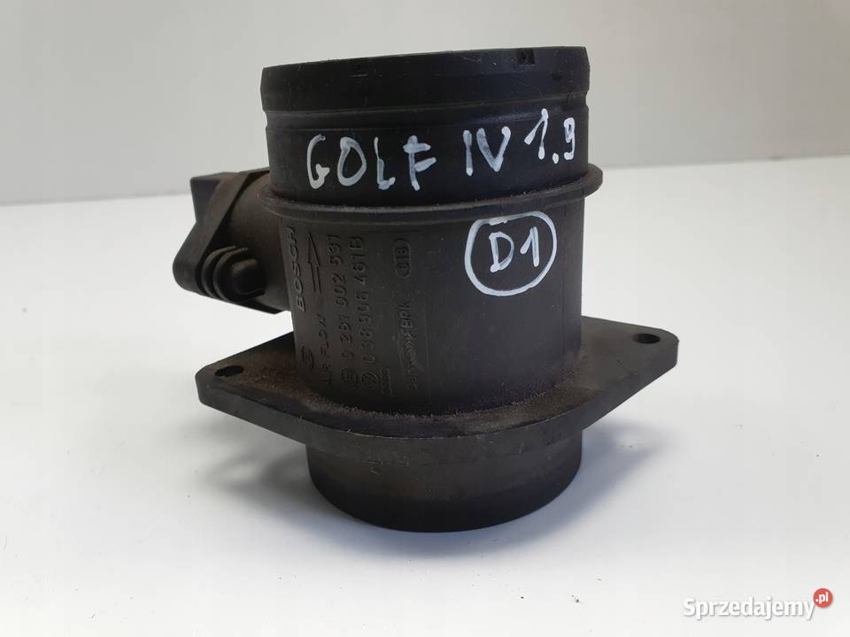 VW Golf IV 19 TDI PRZEPŁYWOMIERZ POWIETRZA Janów