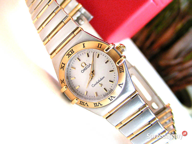 Omega Constellation Gold Full Bar Mini zegarek