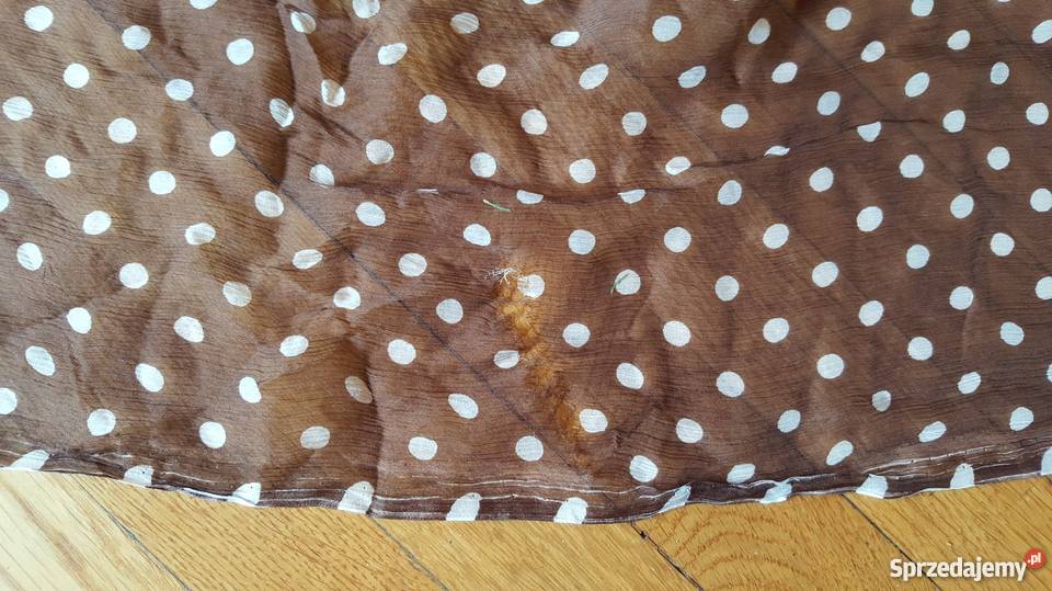 jedwab w groszki Myszków