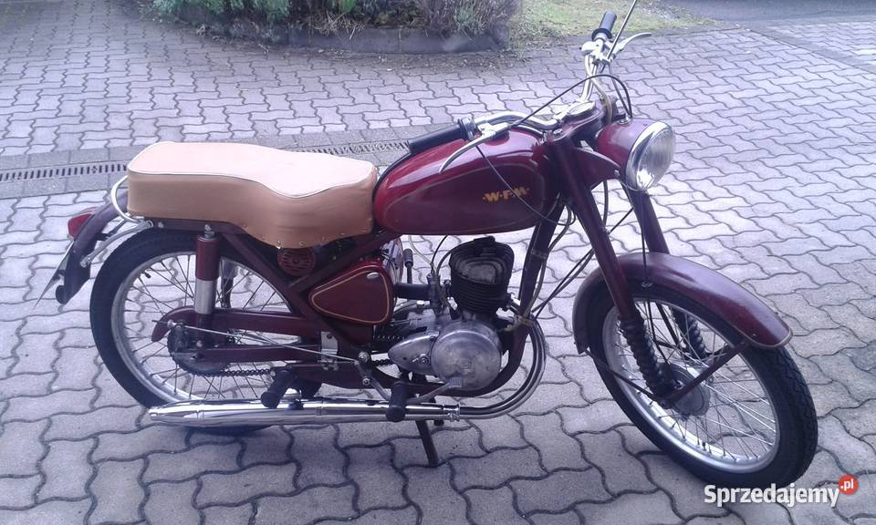 WFM M06 motocykl z 1960 roku 19888km mazowieckie Rzewnie
