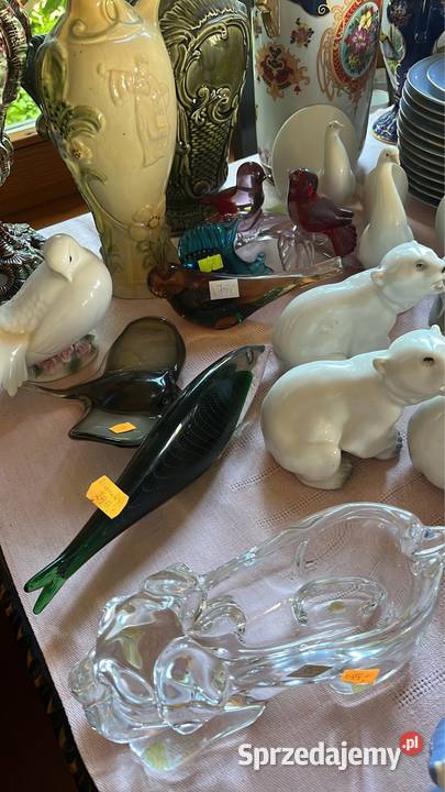 Szklane figurki Antyki, Sztuka, Kolekcje Gdańsk