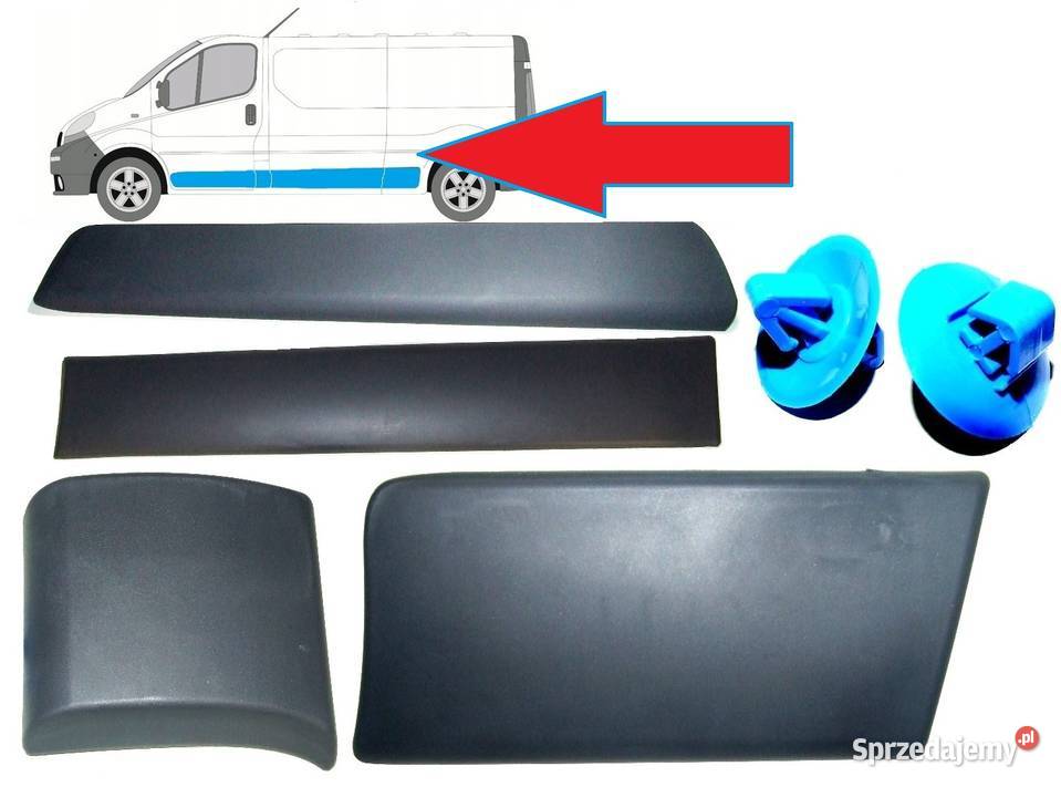 LISTWA BOCZNA LEWA RENAULT TRAFIC OPEL VIVARO Głogów