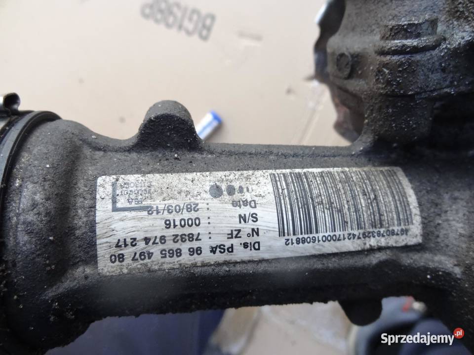 PRZEKŁADNIA MAGLOWNICA PEUGEOT 508 9686549780 sprzedam