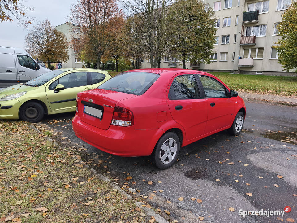 Chevrolet Aveo 14 manualna podlaskie