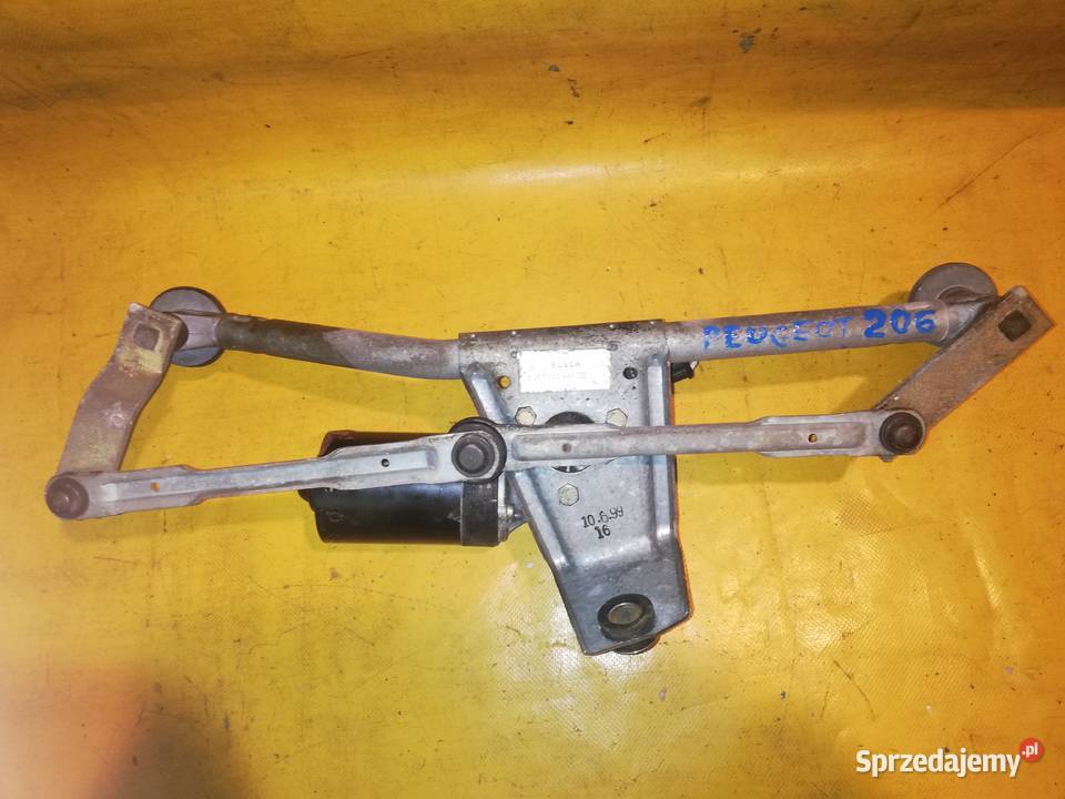 mechanizm wycieraczek przód Peugeot 206 r9902 Piotrków Trybunalski sprzedam