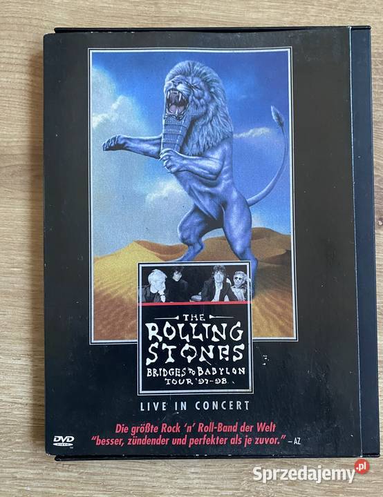 Dvd Rolling Stones Breath of Babylon 9798 Płyty i kasety śląskie sprzedam