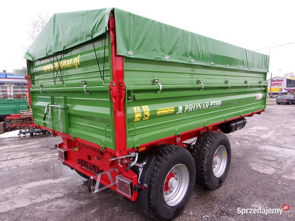 NOWA Przyczepa TANDEM paletowa PT510 PRONAR w Opoczno sprzedam