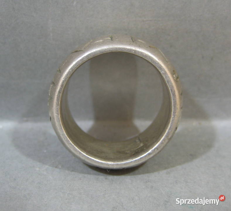 Srebrny Pierscien Skandynawia Zegarki i Biżuteria Warszawa