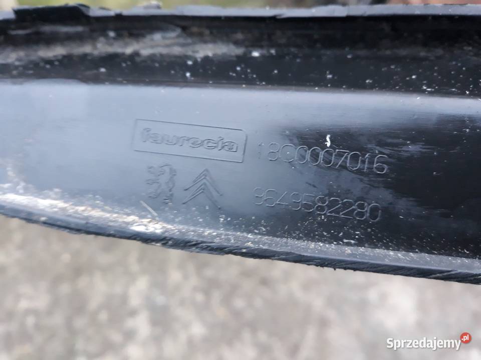 PEUGEOT 207 HOKEJ PRAWY ZDERZAKA PRZÓD wielkopolskie Międzychód