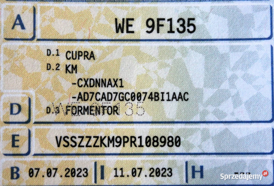 Cupra Formentor Panorama SalonPL LED FV23 4Drive światła przeciwmgielne mazowieckie sprzedam