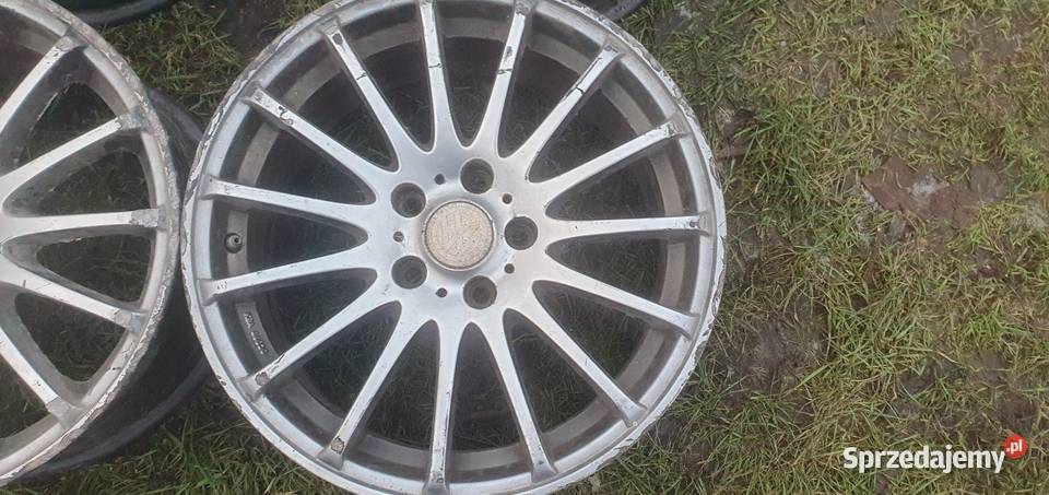 4x 17 5x112 ET 44 felgi aluminiowe WYSYŁKA wielkopolskie Pobiedziska