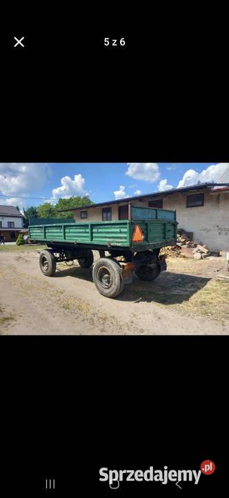 Przyczepa rolnicza nieuszkodzony Zbuczyn