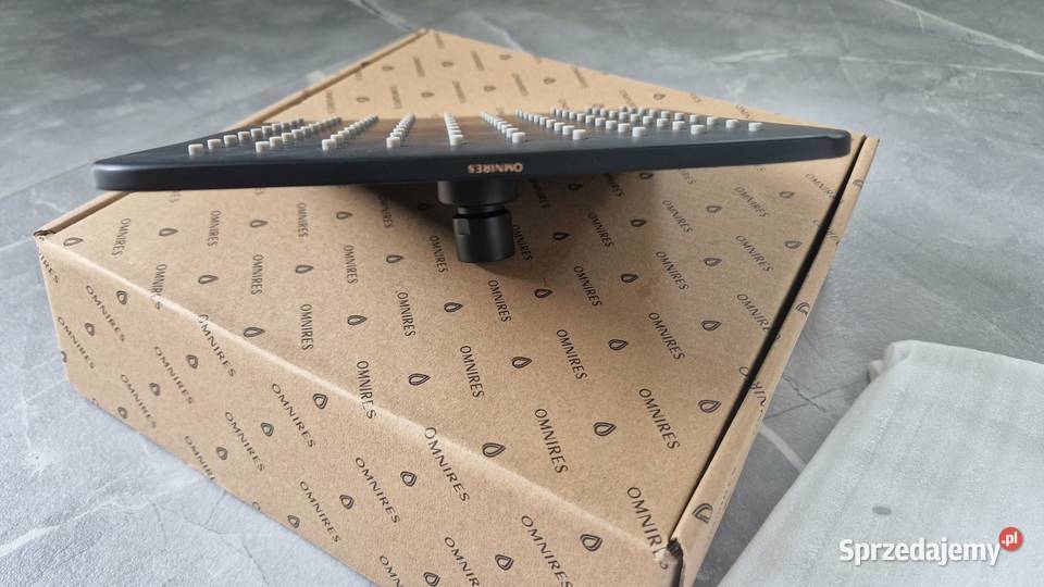 Deszczownica OMNIRES Slimline 20x20 czarny Rawa Mazowiecka sprzedam