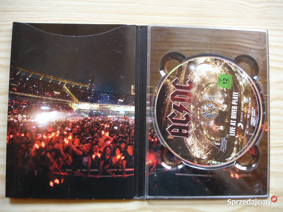 DVD ACDC Live At River Plate metal Zielona Góra