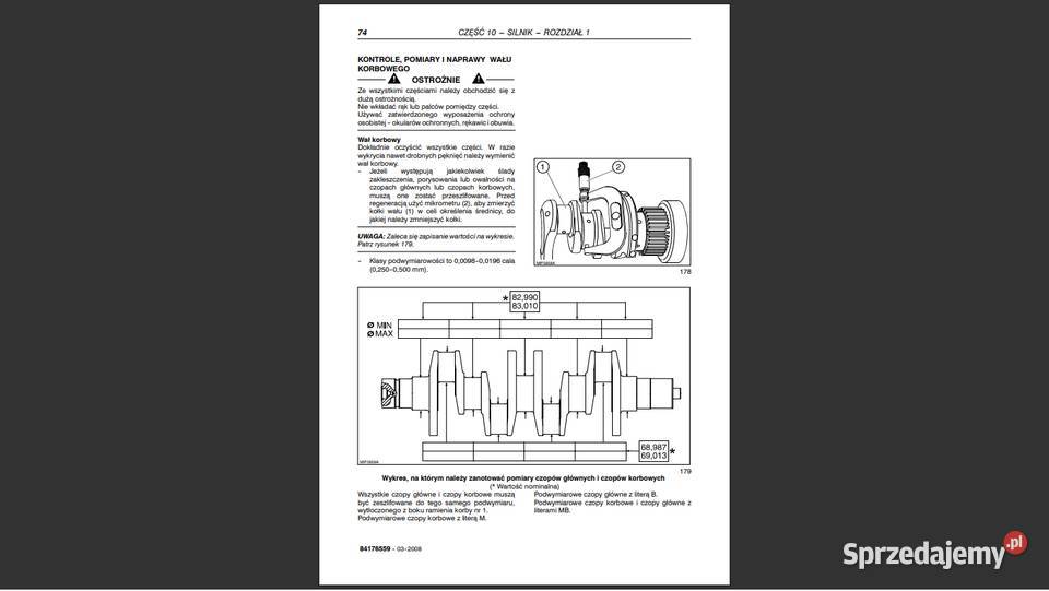 CASE JX 6070809095 instrukcja napraw Polsku Poradniki, albumy i reportaże Gdańsk sprzedam