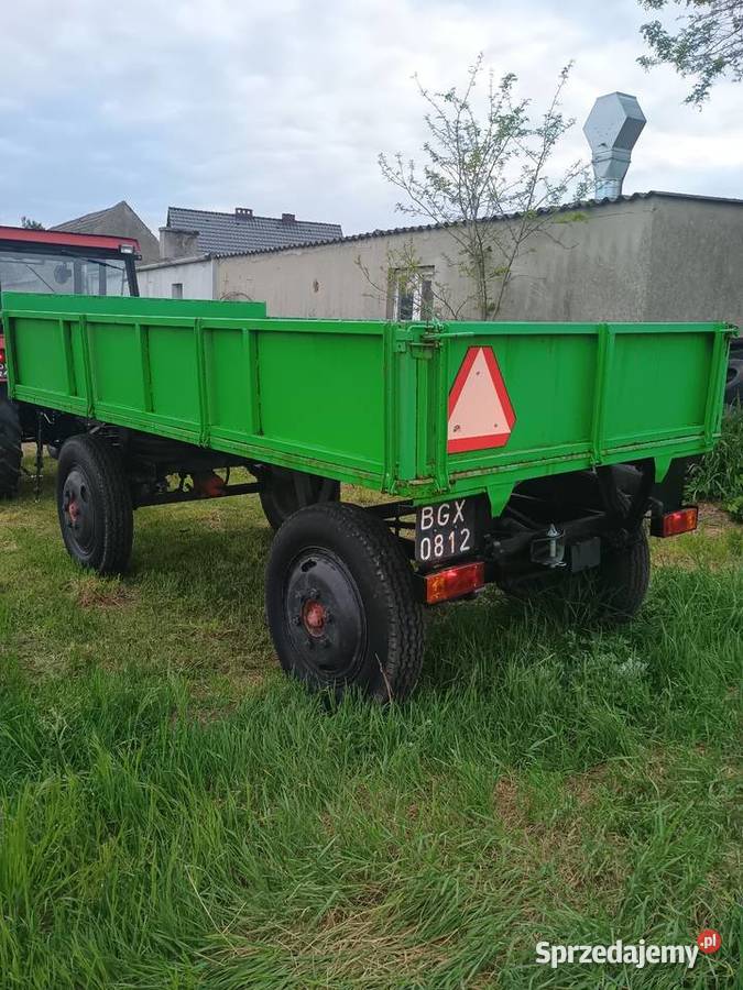 Przyczepa rolnicza do 35t z dokumentami sprzedam