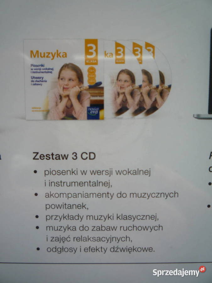 Muzyka klasa 3 Podręcznik 3 Płyty CD Piosenki Podręczniki Szczecin