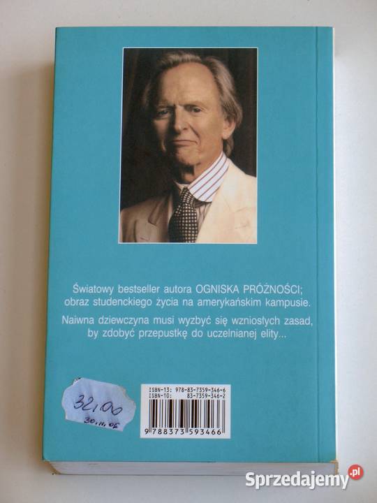 Nazywam się Charlotte Simmons Tom Wolfe małopolskie Kraków