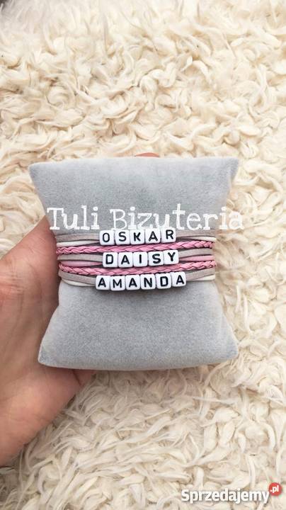 Bransoletka z imionami