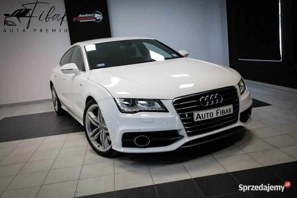 Audi A7 SLineQuattro313BoseSkóraAlkantara C7 autoalarm Konstantynów Łódzki