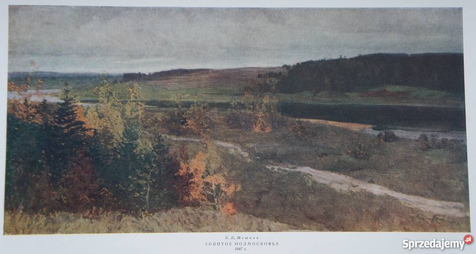 Reprodukcja Wasilij Mieszkow Złote przedmieścia Szczecin