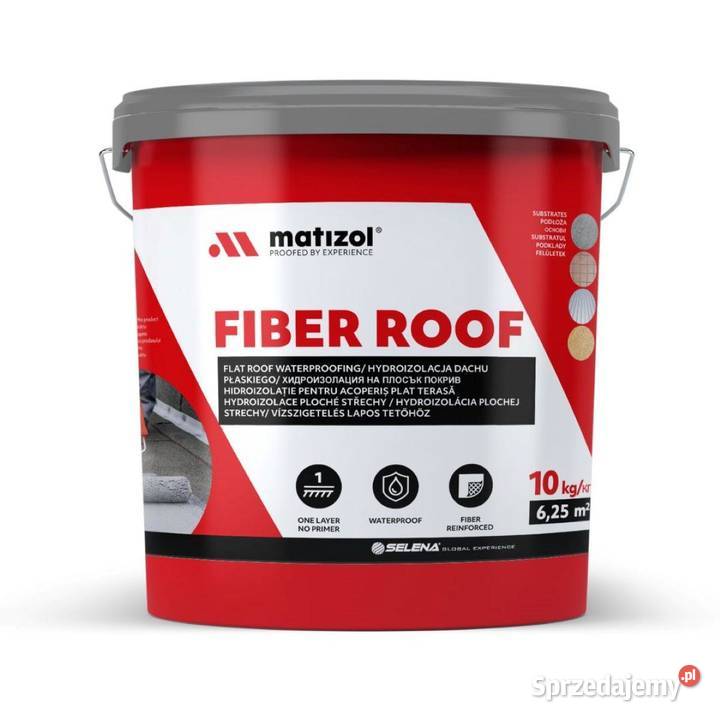 Papa w Płynie Matizol Fiber Roof szary sprzedam