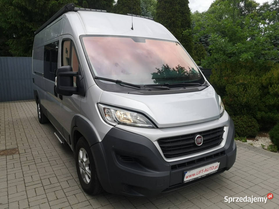 Fiat Ducato 23 D 130 Kamper Klima Solary welurowa tapicerka Strzegom