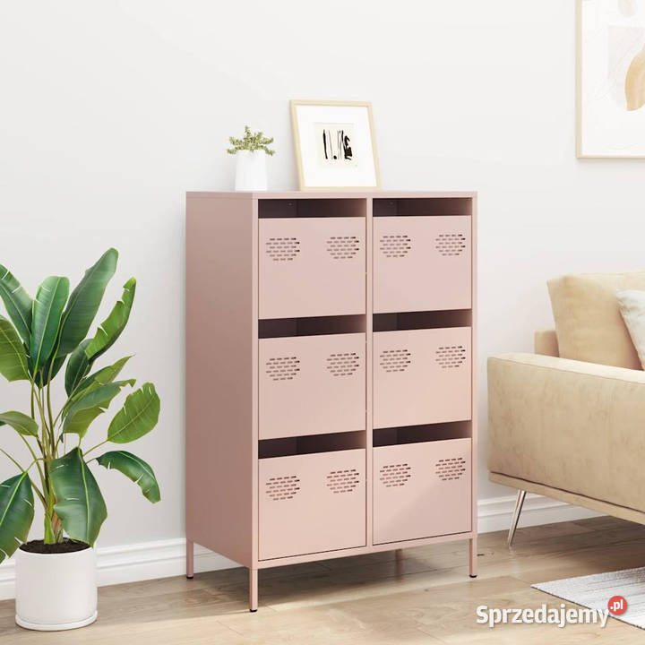 Szafka różowa 68x39x1015 stal WM851221 Warszawa