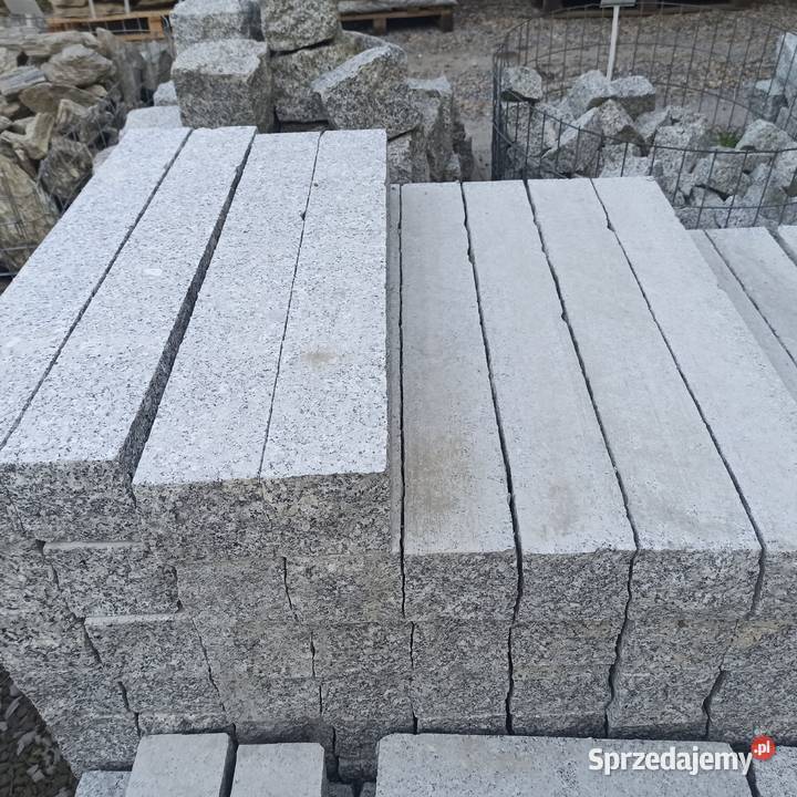 Palisada Granitowa Opornik Kamień Murowy Grys Jaworzno