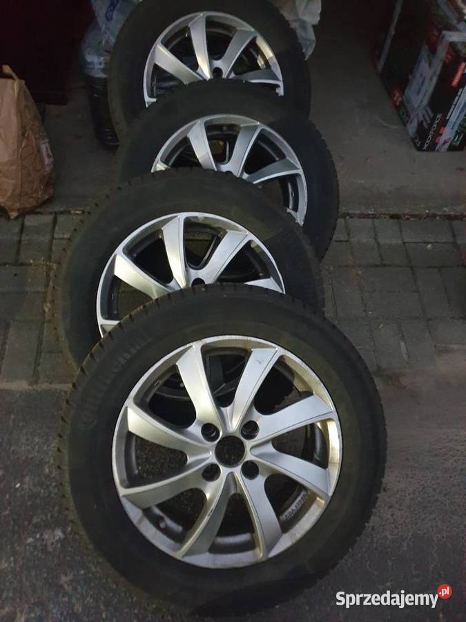 Koła zimowe na alufelgach REAL npChevrolet Epica Katowice sprzedam