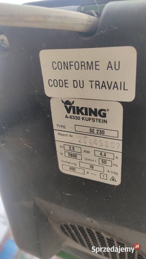Rębak Rozdrabniacz do gałęzi Viking GE230 na Rozdrabniacze Sieradz
