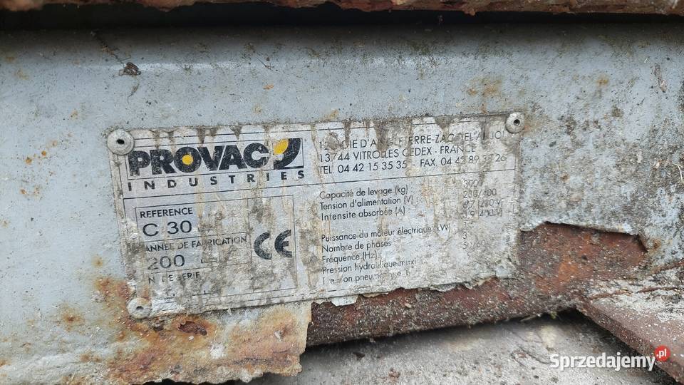 Podnośnik samochodowy nożycowy